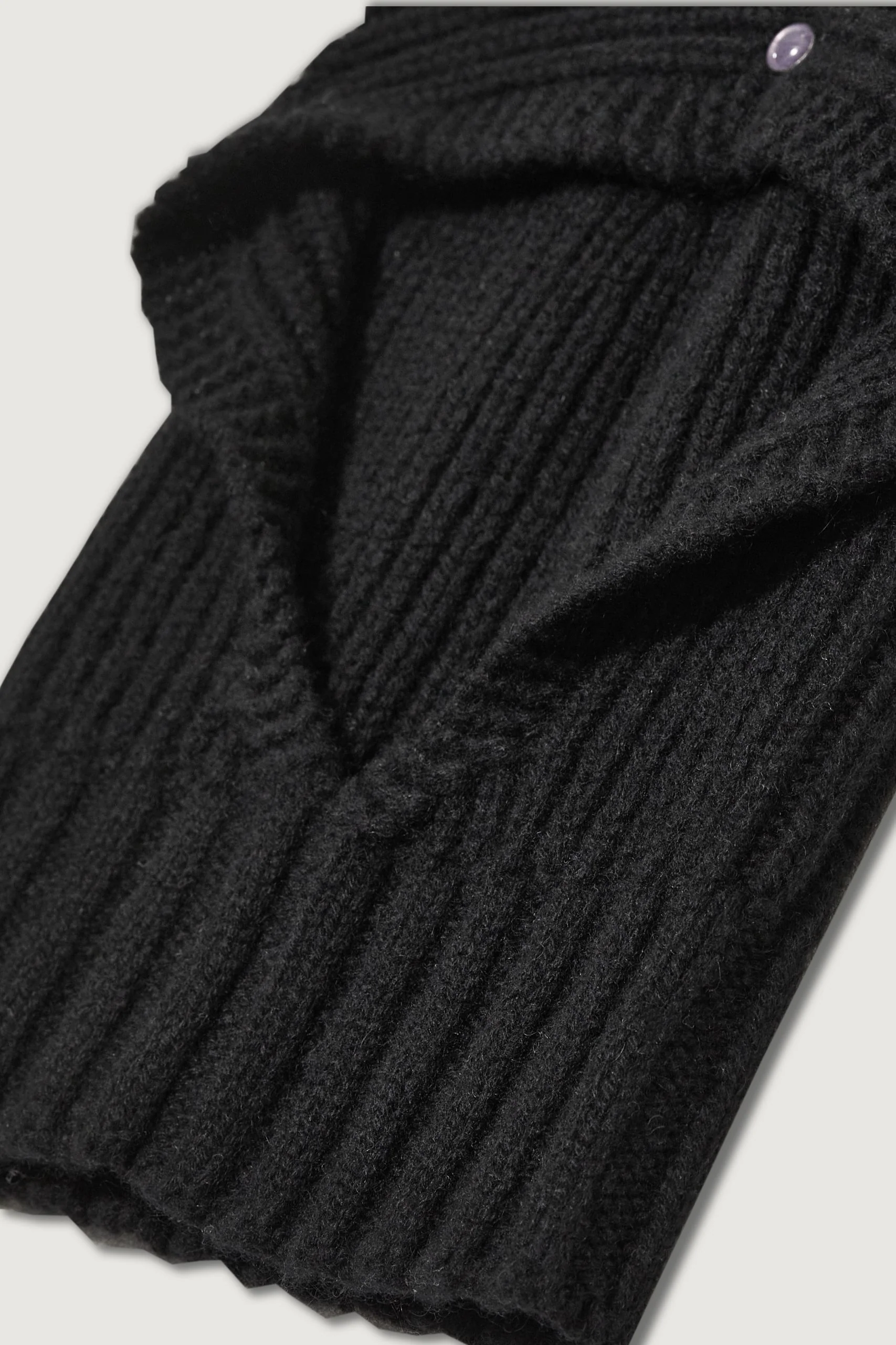 Black Cashmere Balaclava - Image 3