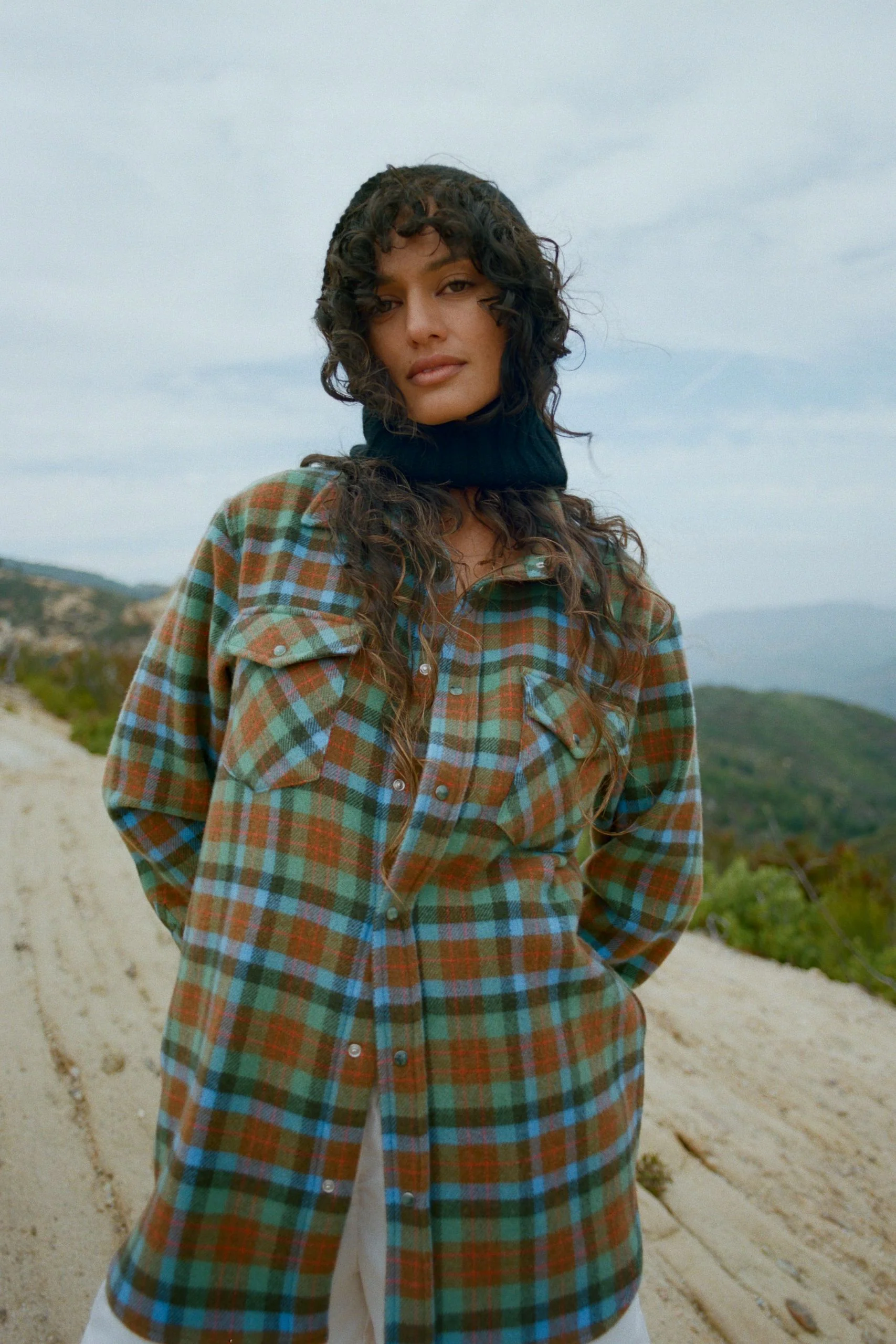 Black Cashmere Balaclava - Image 5