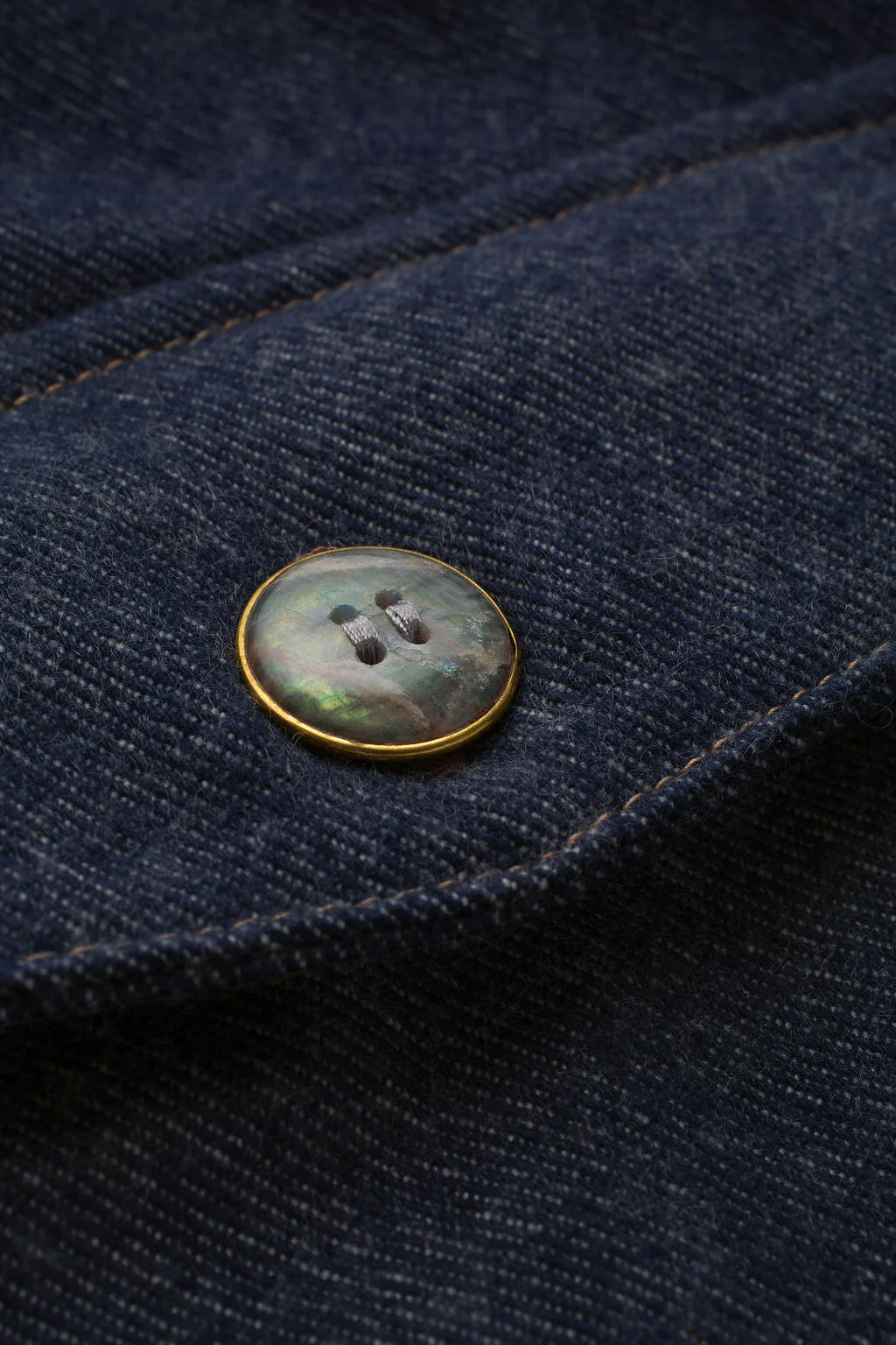 Cashmere Denim Army Pant - Image 4