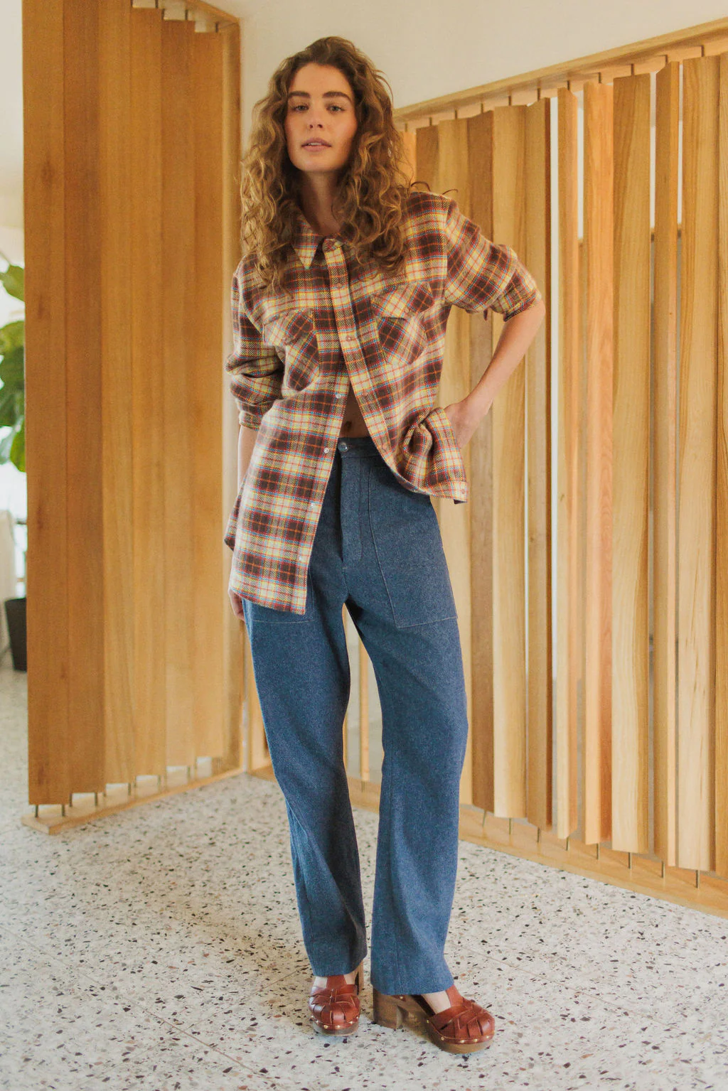 Cashmere Denim Army Pant - Image 5