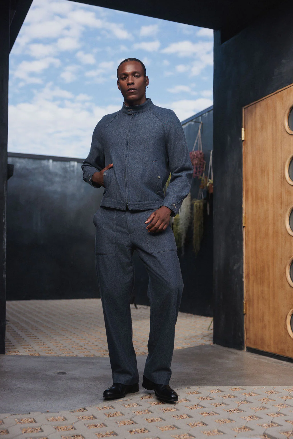 Cashmere Denim Army Pant - Image 6