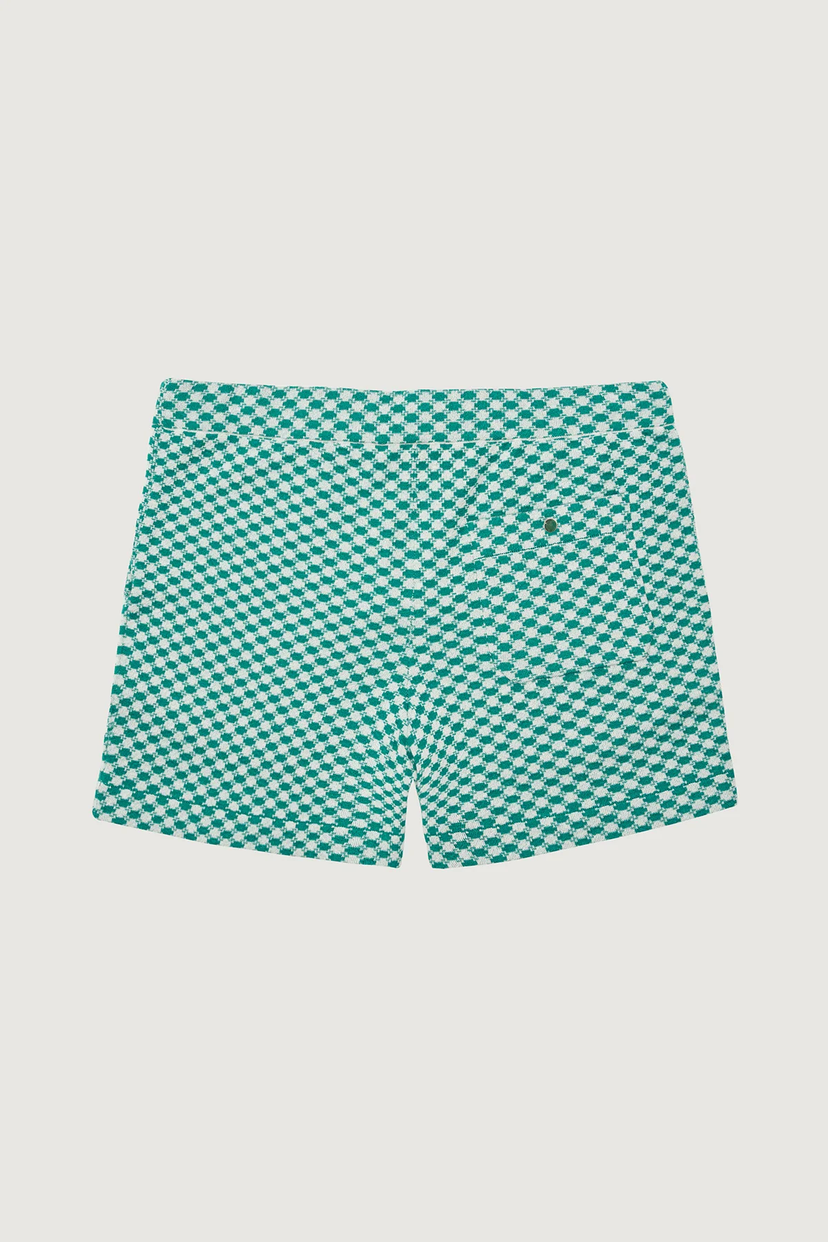 Emerald Dot Cashmere Surf Short - Image 3
