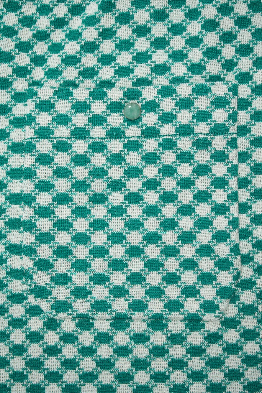 Emerald Dot Cashmere Surf Short - Image 4