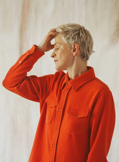 Fire Cashmere Shirt - Image 4