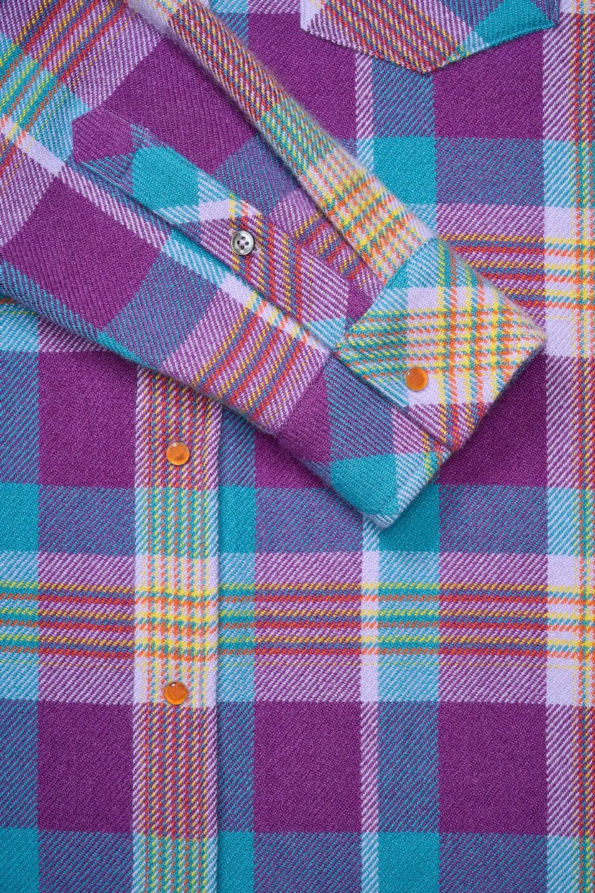 Jean's Glade Tartan Cashmere Shirt - Image 3