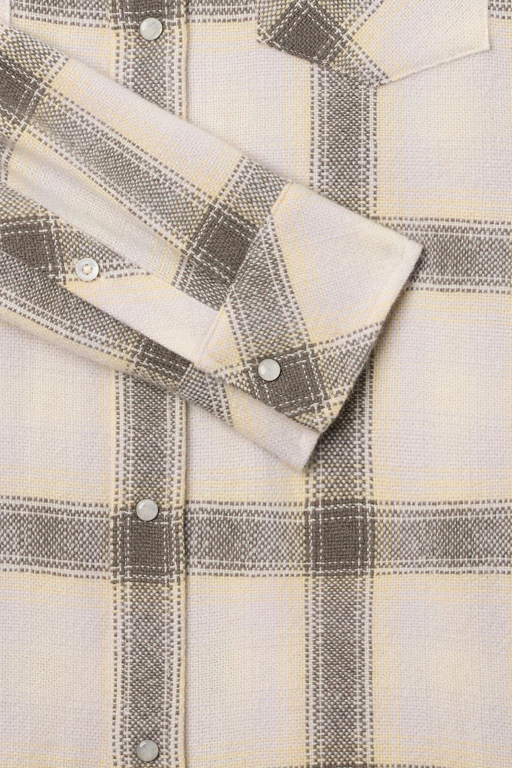 Moon Tartan Cashmere Shirt - Image 3