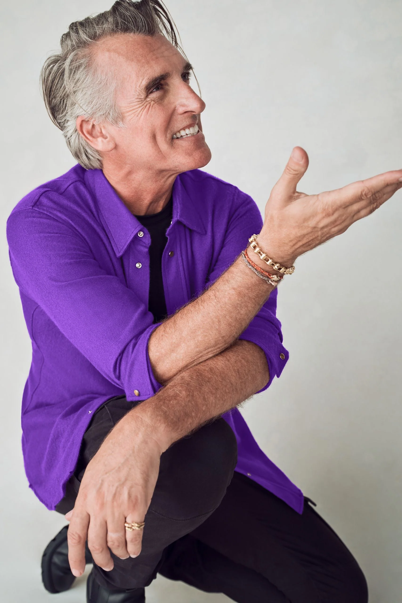 Purple Cashmere Shirt - Image 5