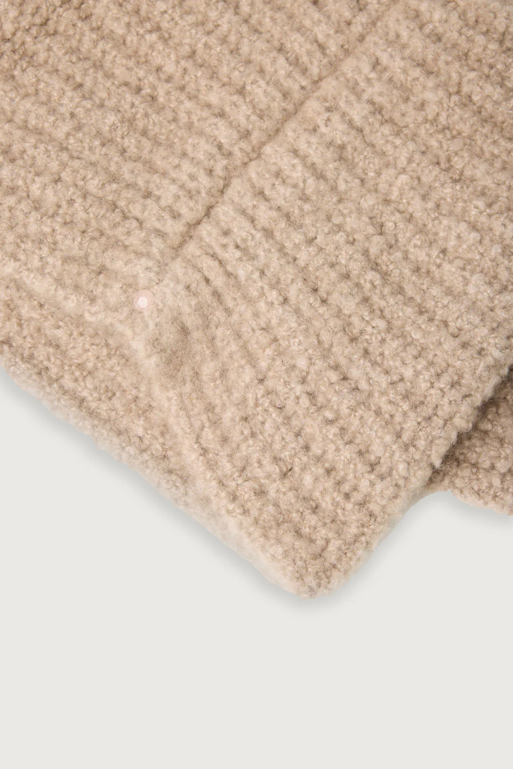 Taupe Cloud Cashmere Scarf - Image 3