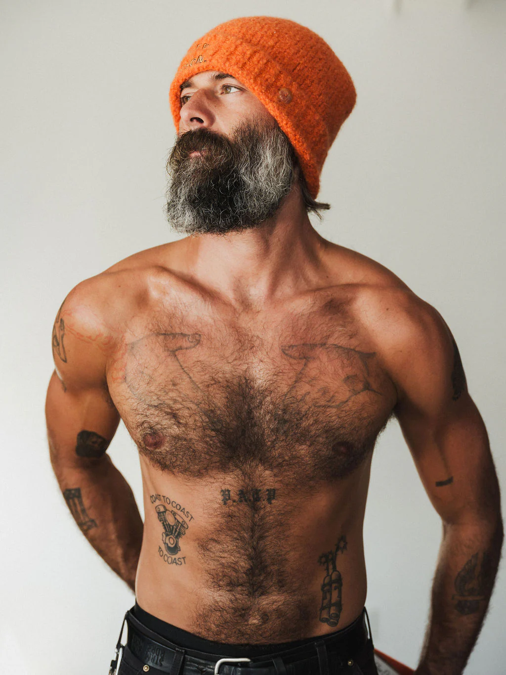 Vermillion Boucle Cashmere Beanie - Image 4